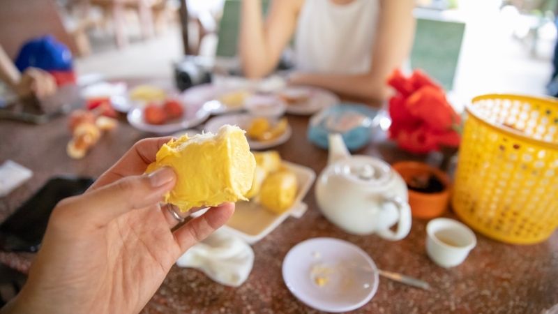 ăn sầu riêng có béo không? các món từ sầu riêng